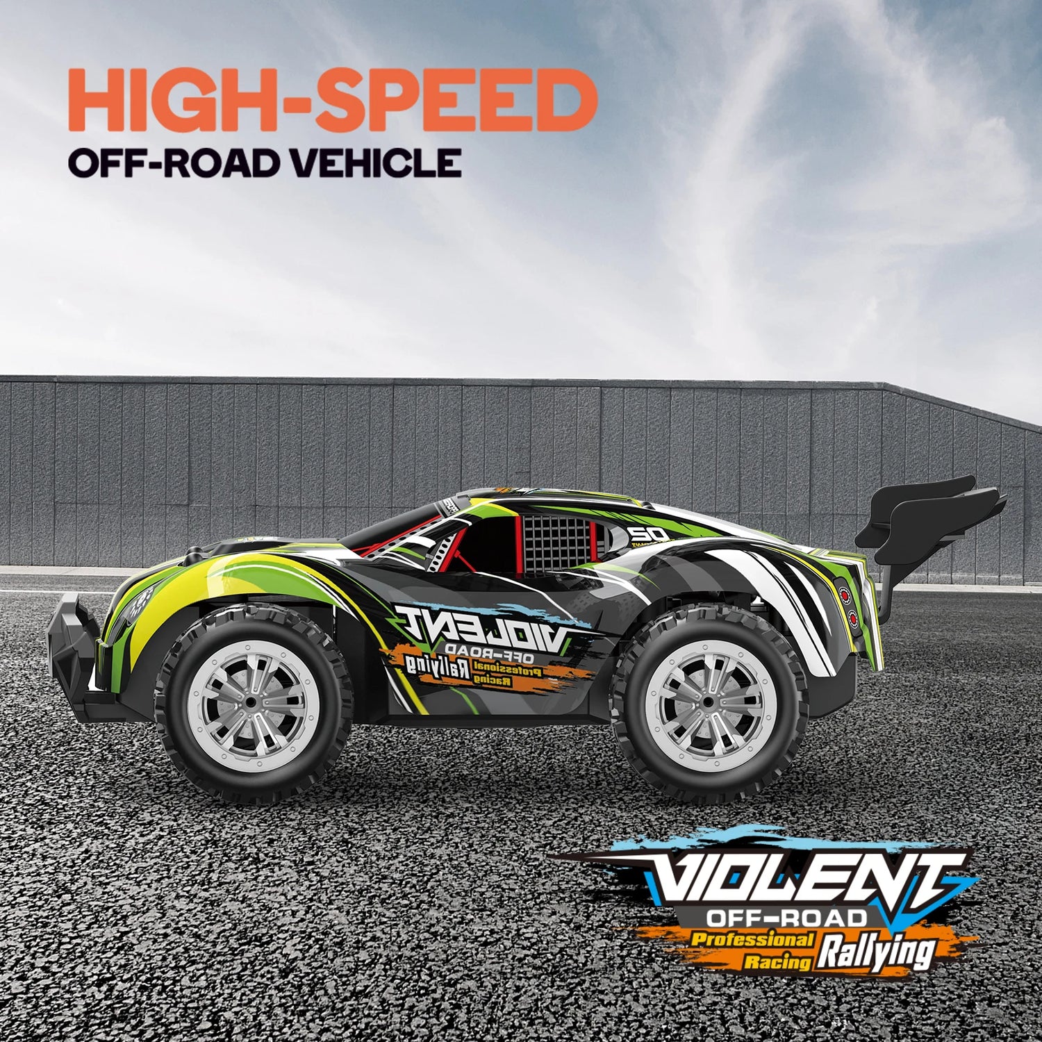 RC drift car two-wheel drive electric racing car remote control, truck toysElectric Remote Control Toy Car for Drifting Fun