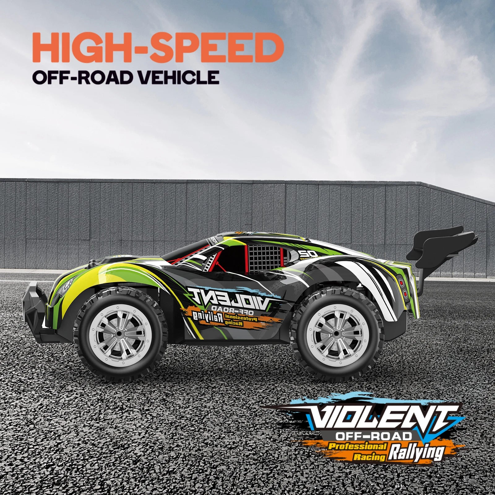 RC drift car two-wheel drive electric racing car remote control, truck toysElectric Remote Control Toy Car for Drifting Fun