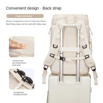 Travel Backpack custom logo Men Large Capacity Waterproof Casual Hikking bag print picture 17in Laptop Back Bag Outdoor Backpack