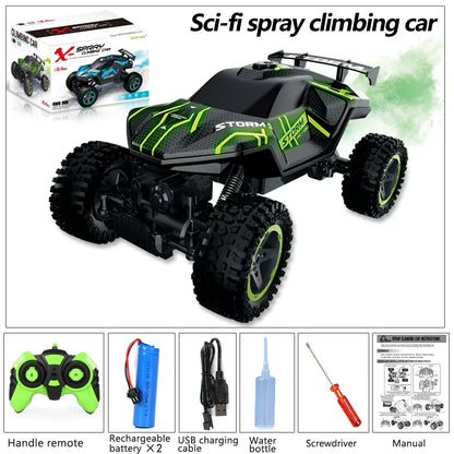 1:16 RC Car  2.4G Four Wheel Drive High-Speed Remote Control Drift Racing Car With LED Lights 4WD RC Car Model Toys for Boys Kid