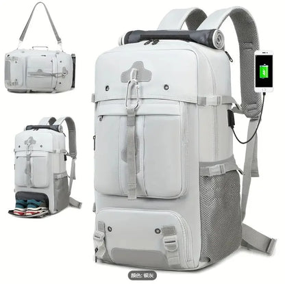 Travel backpack for men boarding, casual men&