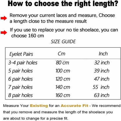 Classic Elastic Shoelaces Flat Sneakers Shoe Laces 7mm Width Shoelace for Kids Adults Shoe Lace Accessories Shoestring Fashion