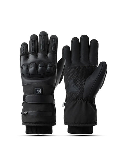 Heated Motorcycle Gloves Winter Glove Touchscreen Gloves Protective Gloves Electric Gloves With Heating Function for Ski Biking