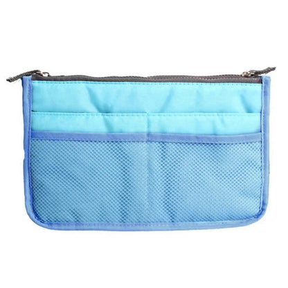 Travel Cosmetic Bags For Women Tote Insert Double Zipper Makeup Bag Toiletries Storage Bag Girl Outdoors Make Up Organizer