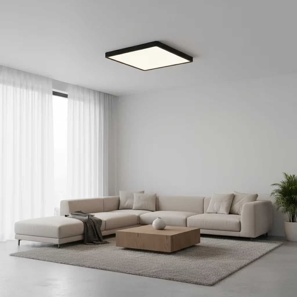 LED Ceiling Light Modern Dimmable Fixture for Bedroom Living Room Kitchen Hallway High Power Ultra Bright Home Decor Lamp Style