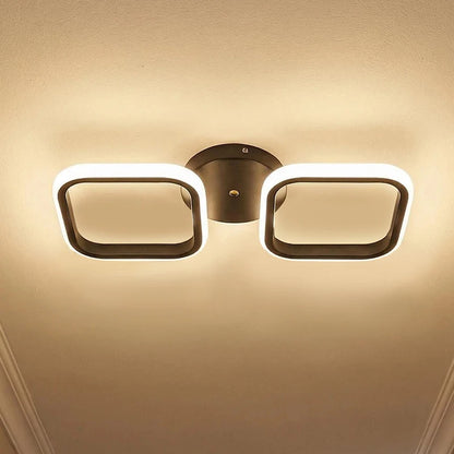 LED Ceiling Lamp Modern Style Geometric Shape Aisle Corridor Light Wall light Kitchen/ Bedroom Lighting 110V White/Warm light