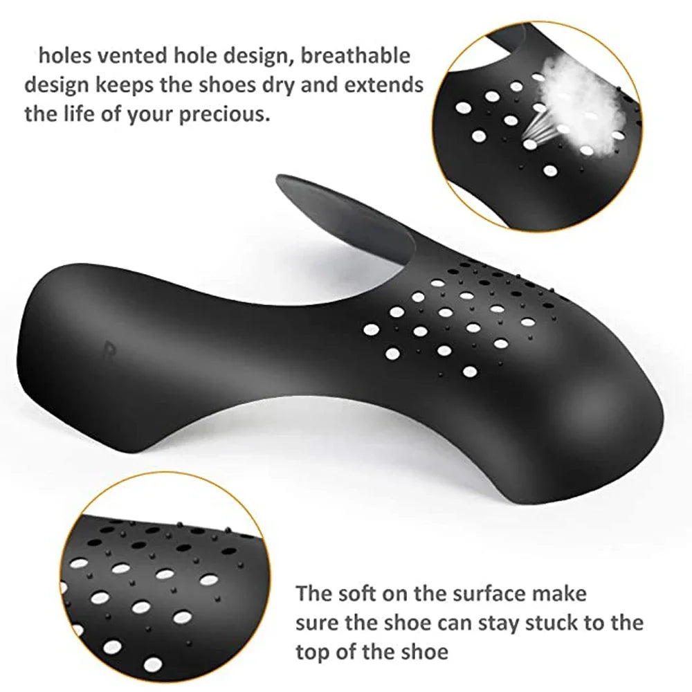 20Pcs Sneakers Anti Crease Protector Wrinkled Fold Shoes Support Toe Cap Sport Ball Shoe Head Stretcher Extender Shoe Protection