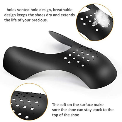20Pcs Sneakers Anti Crease Protector Wrinkled Fold Shoes Support Toe Cap Sport Ball Shoe Head Stretcher Extender Shoe Protection
