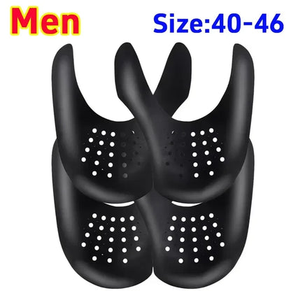 Shoe Crease Protectors Anti-wrinkle Lightweight Shoe Shield Inserts Protector for Sneakers Crack Toe Cap Support Shoes Stretcher