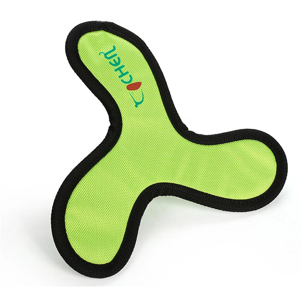 Flying Discs Dog Training Toy Oxford Cloth Pet Interactive Dart Bite Resistant Boomerang Puppy Chew Flying Saucer Toys