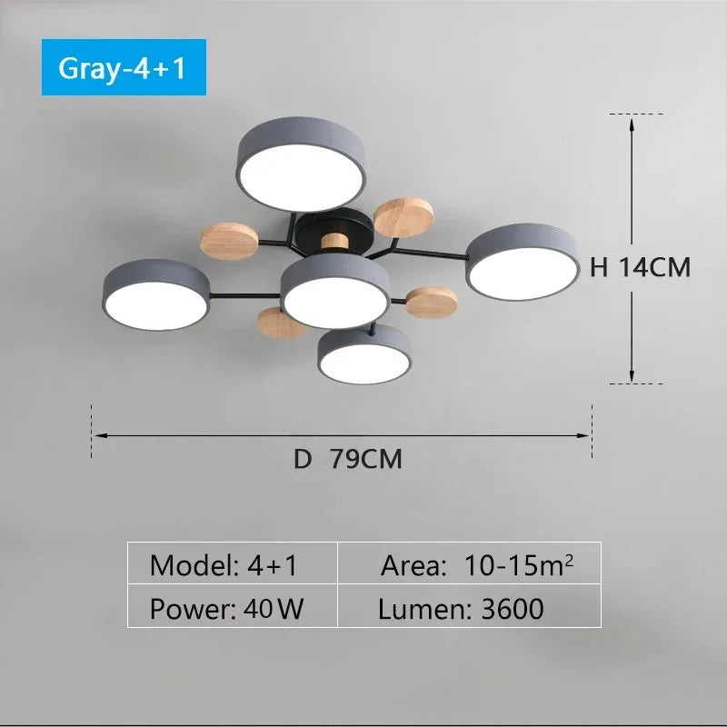 Modern LED Chandelier for Living Room Bedroom Hotel 3 Different Colors Ceiling Lamp Nordic Home Lighting Ceiling Pendant Lamp
