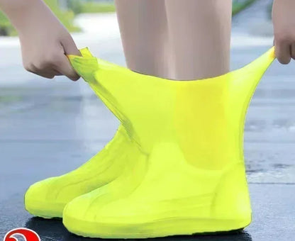 Waterproof Shoe Covers Silicone Anti-Slip Rain Boots Unisex Sneakers Protector for Outdoor Rainy Day Protectors Shoes Cover