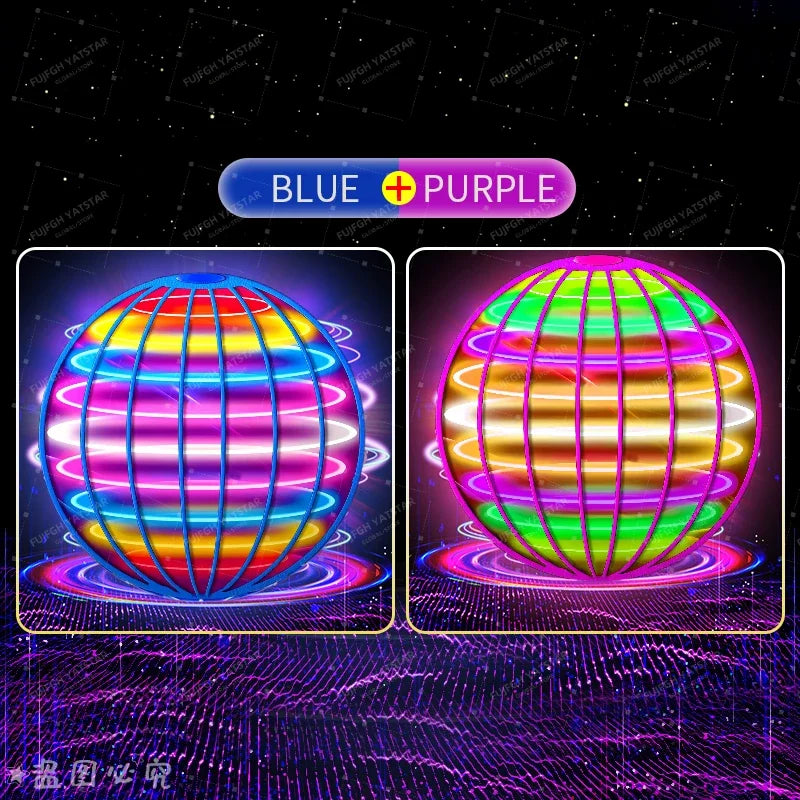 2026 AI Flying Orb Ball Toys Galaxy Cosmic Globe Boomerang Hover Ball Hand Drone Orbit Galactic Fidget Spinning Birthday Gift