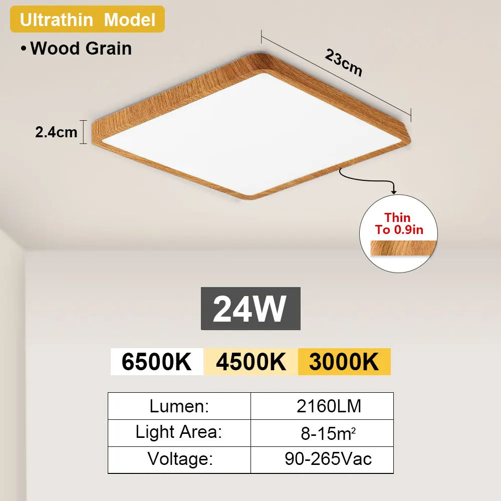 LED Ceiling Light Modern Dimmable Fixture for Bedroom Living Room Kitchen Hallway High Power Ultra Bright Home Decor Lamp Style