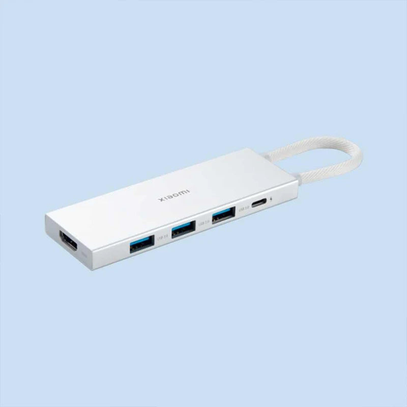 XIAOMI Type-C 5-in-1 Docking Station，Laptop USB Hub，HDMI 4K Ultra-high Definition Digital Interface，USB 3.0 Transmission