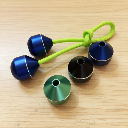 Fidget Beads Fingertip Toys For Exercising Finger Flexibility Fingertip Gyroscopes Finger Yo Balls Alloy Stress Relieving Toys