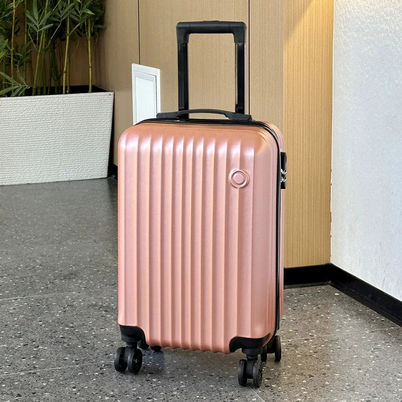New 20inch Luggage, Carry-On Trolley Case, Pc Thickened Hard Shell Material, High-Strength Compression Resistance, Suitable for Both Men and Women