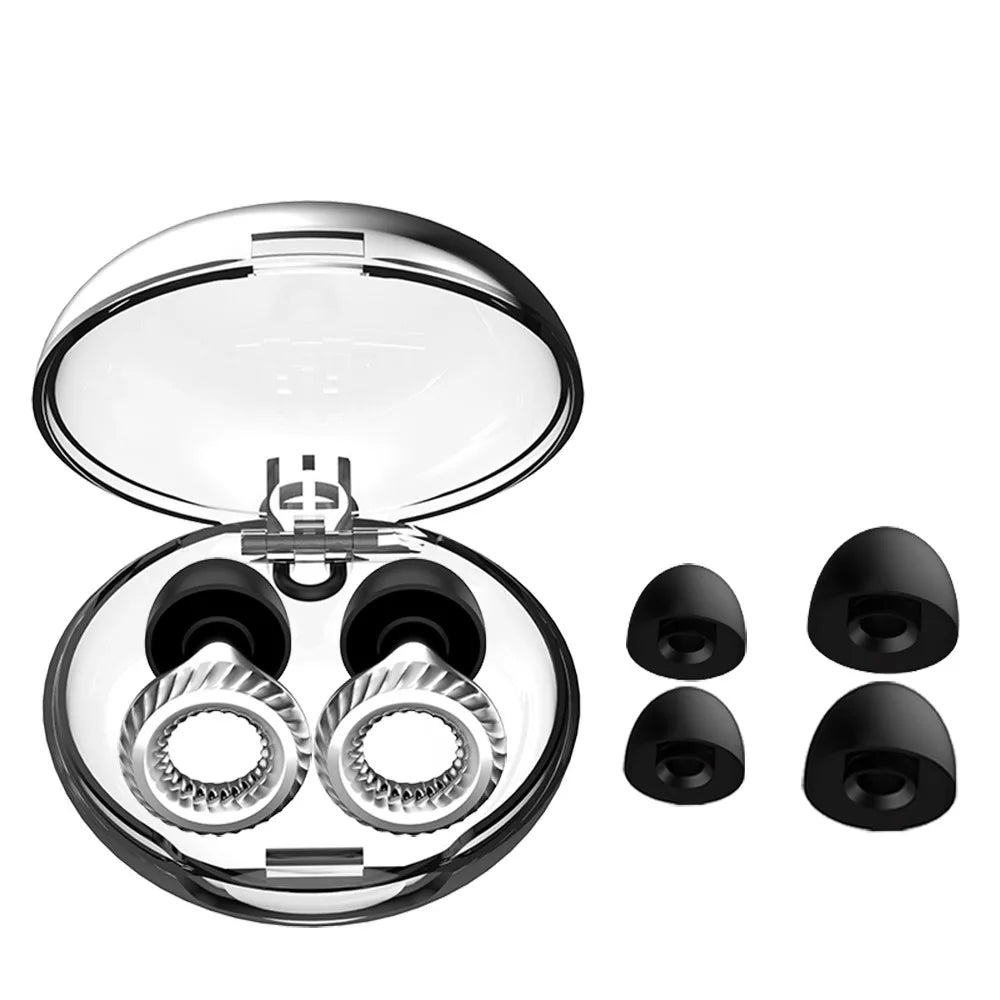 New Noise Cancelling Silicone Earbuds for  Sleep Noise Cancelling - Sound Isolation and Noise Reduction Reduces Distract