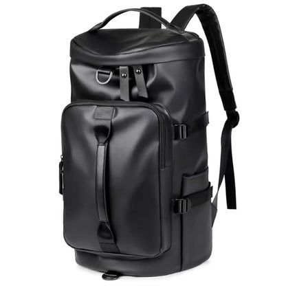 Travel backpack, large carry on bag with shoe compartment approved by the airline, 17 inch laptop backpack, business work fitnes