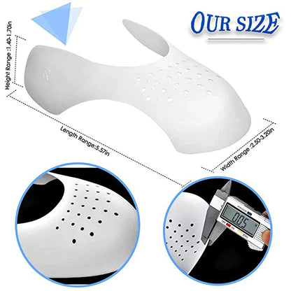 20Pcs Sneakers Anti Crease Protector Wrinkled Fold Shoes Support Toe Cap Sport Ball Shoe Head Stretcher Extender Shoe Protection