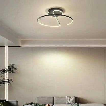 Living Room Lamp LED Chandeliers Indoor Lighting Light Fixture Kitchen Lustre Lamps White Chrome Lamp Fixture Home