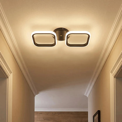 LED Ceiling Lamp Modern Style Geometric Shape Aisle Corridor Light Wall light Kitchen/ Bedroom Lighting 110V White/Warm light