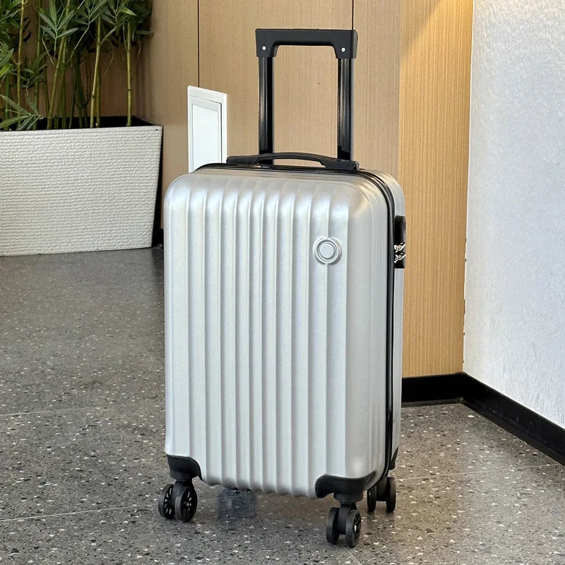 New 20inch Luggage, Carry-On Trolley Case, Pc Thickened Hard Shell Material, High-Strength Compression Resistance, Suitable for Both Men and Women
