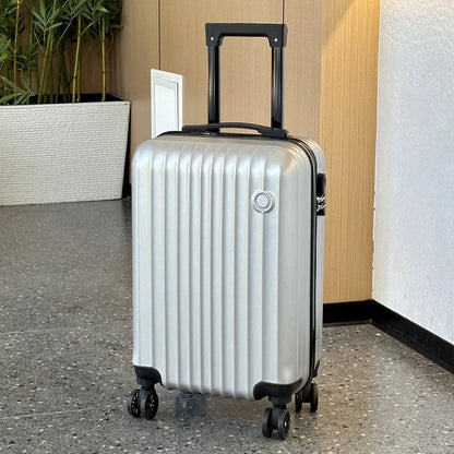New 20inch Luggage, Carry-On Trolley Case, Pc Thickened Hard Shell Material, High-Strength Compression Resistance, Suitable for Both Men and Women