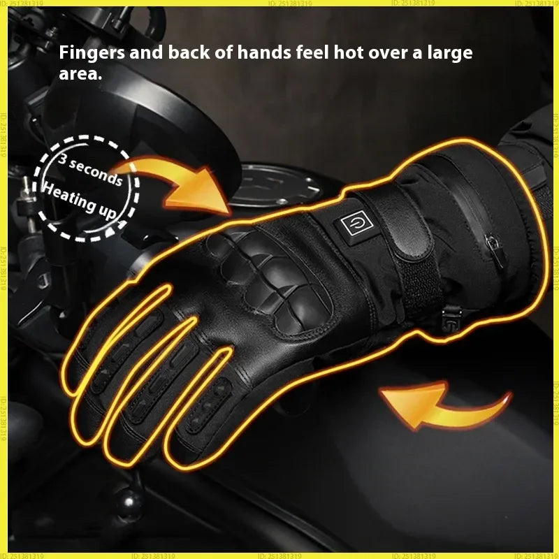 Electric Heated Gloves Men&