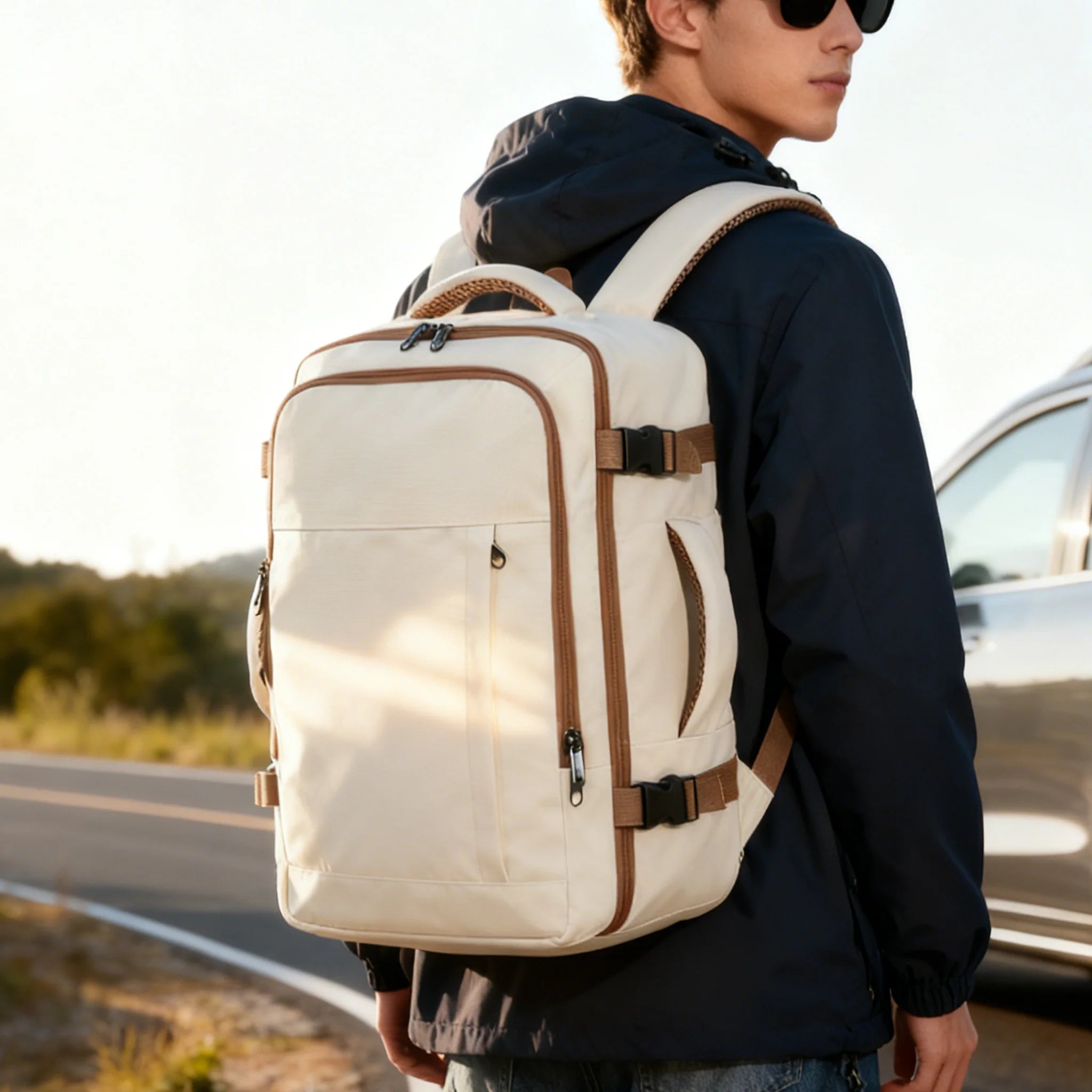Travel Backpack for Women Men Large Capacity Outdoors Bag 15.6in Laptop Bag Easyjet Ryanair 40x30x20 Carry-On Business  Backpack