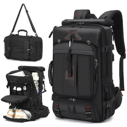 Travel backpack for men boarding, casual men&