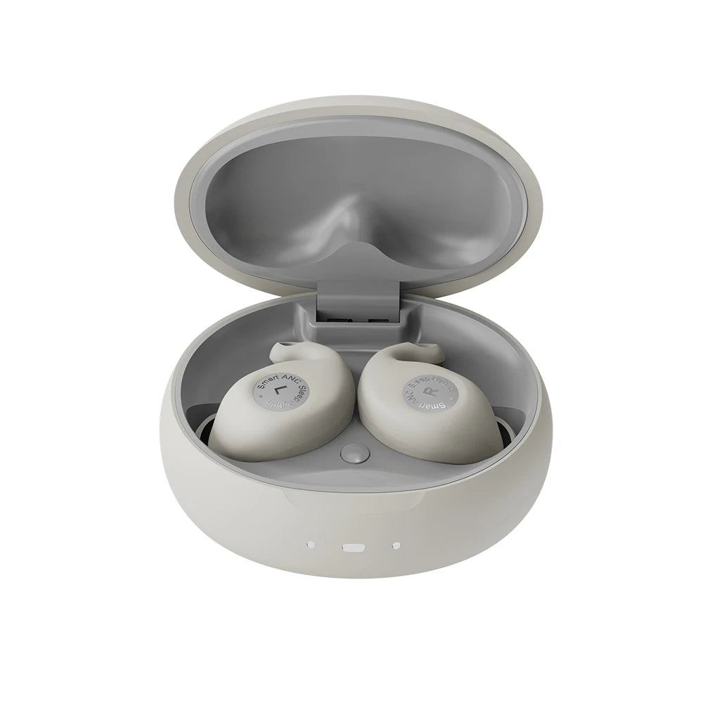 eppfun Sleep Earbuds, Smart ANC Sleep Headphones, Adaptive , Ultra-Comfort for Side Sleepers, 45H Playtime