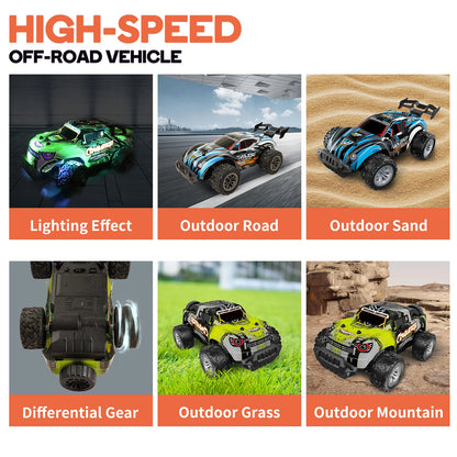 RC drift car two-wheel drive electric racing car remote control, truck toysElectric Remote Control Toy Car for Drifting Fun