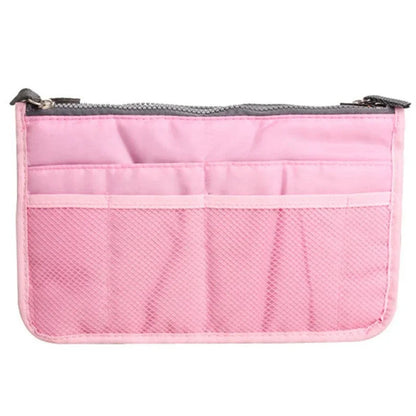 Travel Cosmetic Bags For Women Tote Insert Double Zipper Makeup Bag Toiletries Storage Bag Girl Outdoors Make Up Organizer