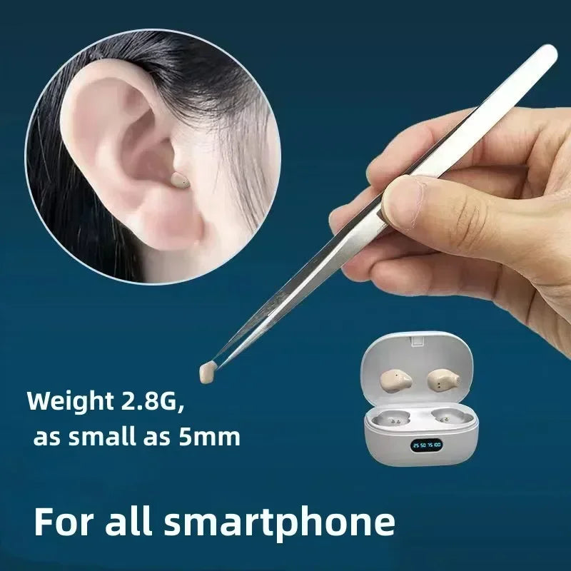 Hidden Earphones Wireless Bluetooth Headset Mini Sports Don&