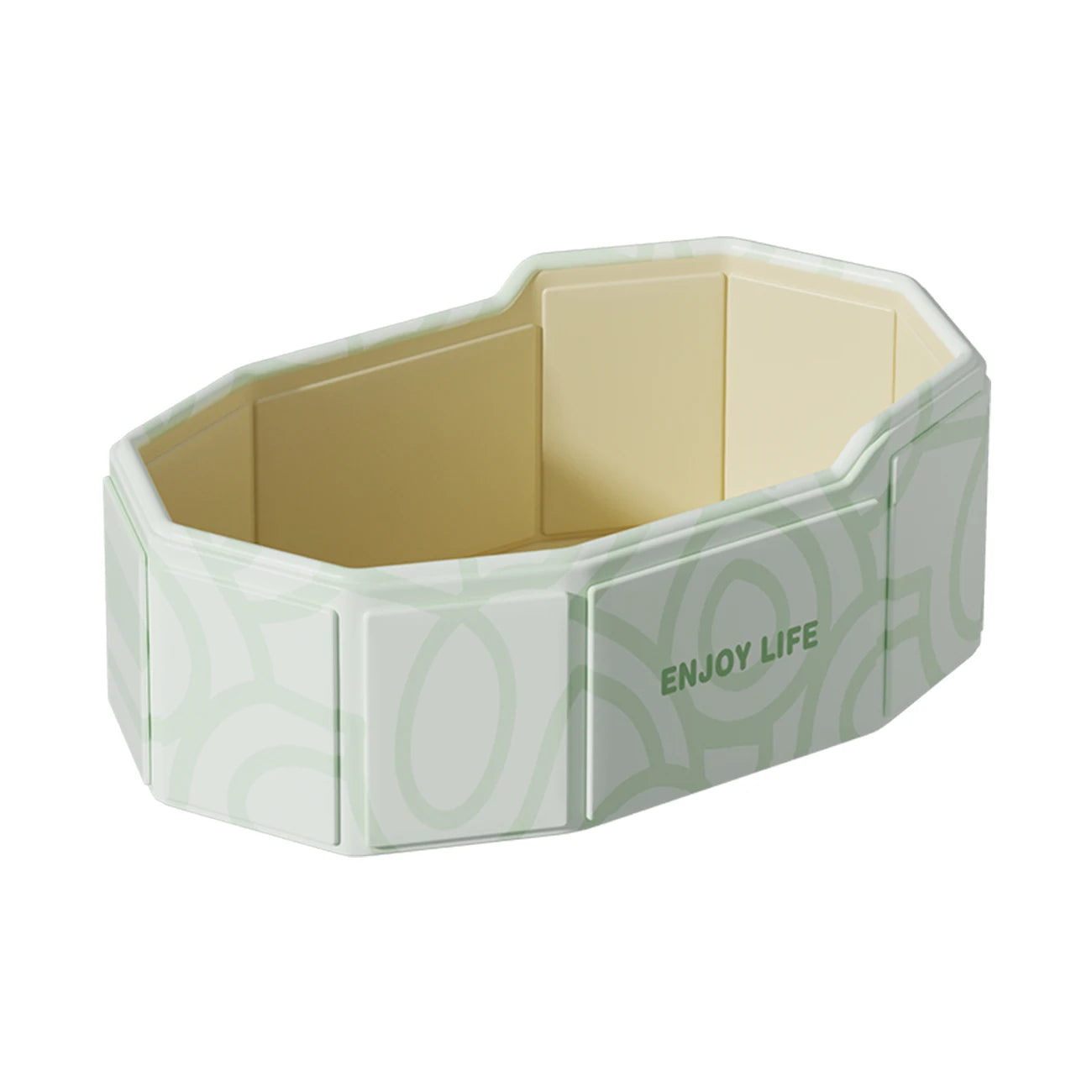 1PC Collapsible Baby Bathtub for Infants &amp; Toddlers, Foldable &amp; Leak-Proof, Reinforced Durable Structure