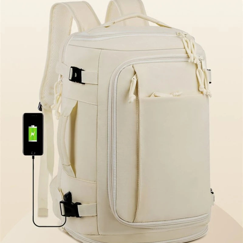 Travel Backpack Large Capacity Multi-Functional Computer Bag Lightweight Luggage Short Trip Business Trip Dry-wet Separation