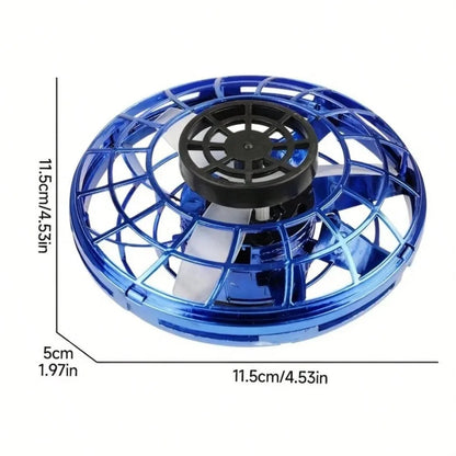 Flying Ball Toys Magic Ball Flying Spinner Flight Gyro Mini UFO Fingertip Drone Aircraft Induction Gyroscope Decompression Toys