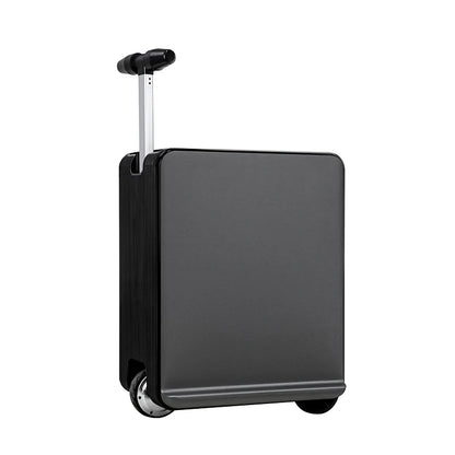 Luggage  Suitcase Electric Can Ride – 20 inch Carry-on Size Travel Case with TSA Lock &amp; Silent Wheels for Boarding &amp; Vacation