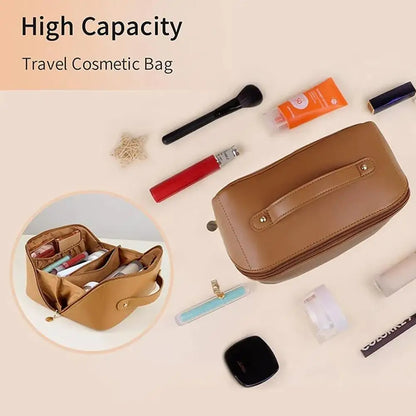 Makeup Organizer Female Toiletry Kit Bag Make Up Case Storage Pouch Luxury Lady Box Cosmetic Bag Organizer Bag For Travel Zip