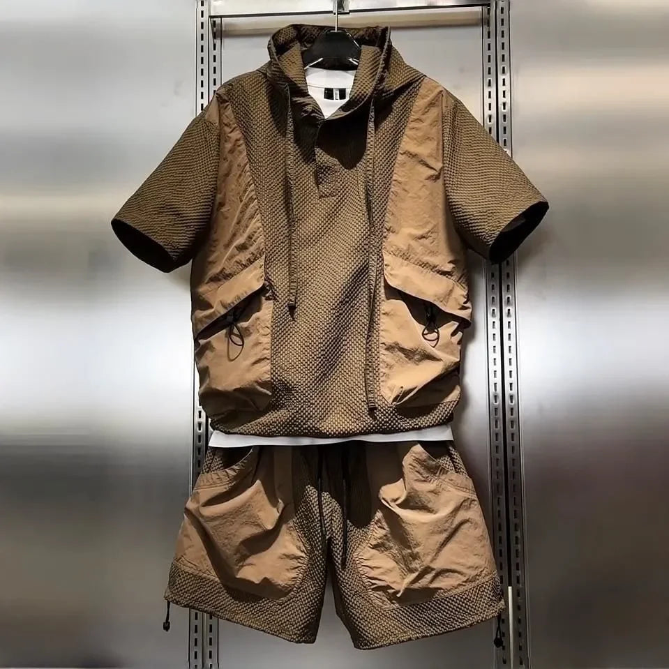 Fashionable Workwear Breathable Quick-drying Sports Suit Men&