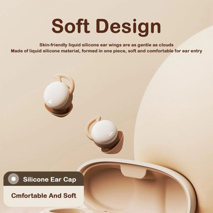 Wireless Sleep Invisible Earbuds Bluetooth 5.3 Noise Cancellation Painless Wearing Hifi Stereo Earphones For Side Sleepers Gifts