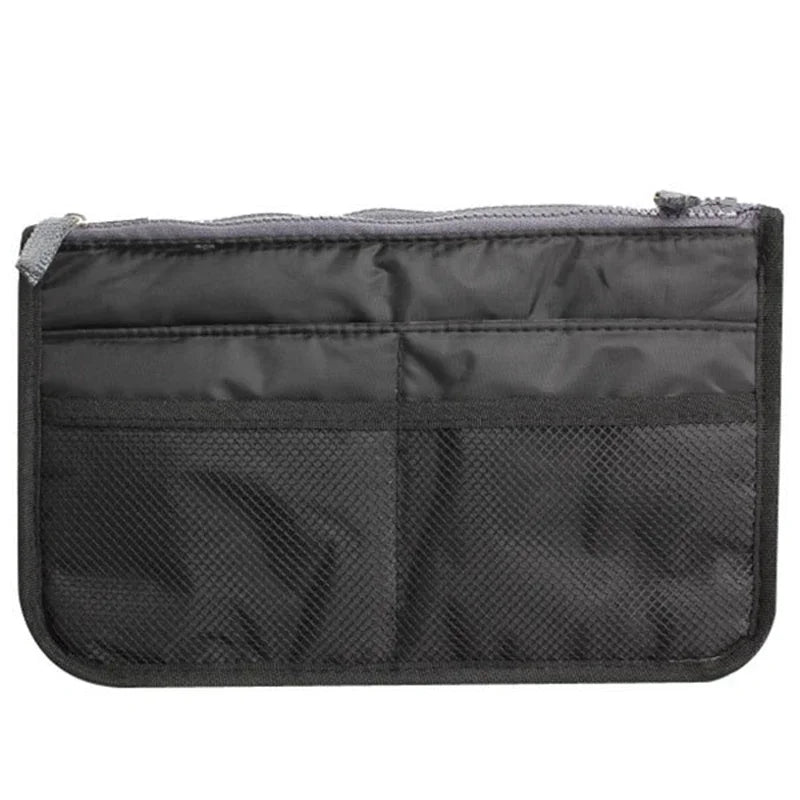 Travel Cosmetic Bags For Women Tote Insert Double Zipper Makeup Bag Toiletries Storage Bag Girl Outdoors Make Up Organizer