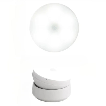 LED Night Light USB Charging Intelligent Human Induction Motion Sensor Light for Bedside Cabinet Home Wardrobe Lighting