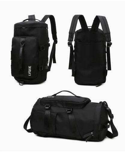 Travel Backpack Large Capacity Fashionable Portable Shoulder Sports Fitness Bag, Multifunctional Weekend Travel Storage Bag