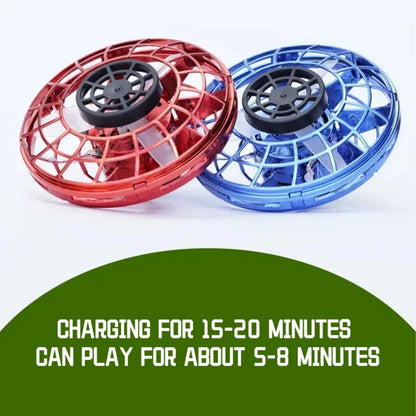 Flying Ball Toys Magic Ball Flying Spinner Flight Gyro Mini UFO Fingertip Drone Aircraft Induction Gyroscope Decompression Toys